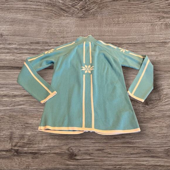 Neve Women’s Full Zip Mock Neck Ski Sweater SM - Picture 3 of 9